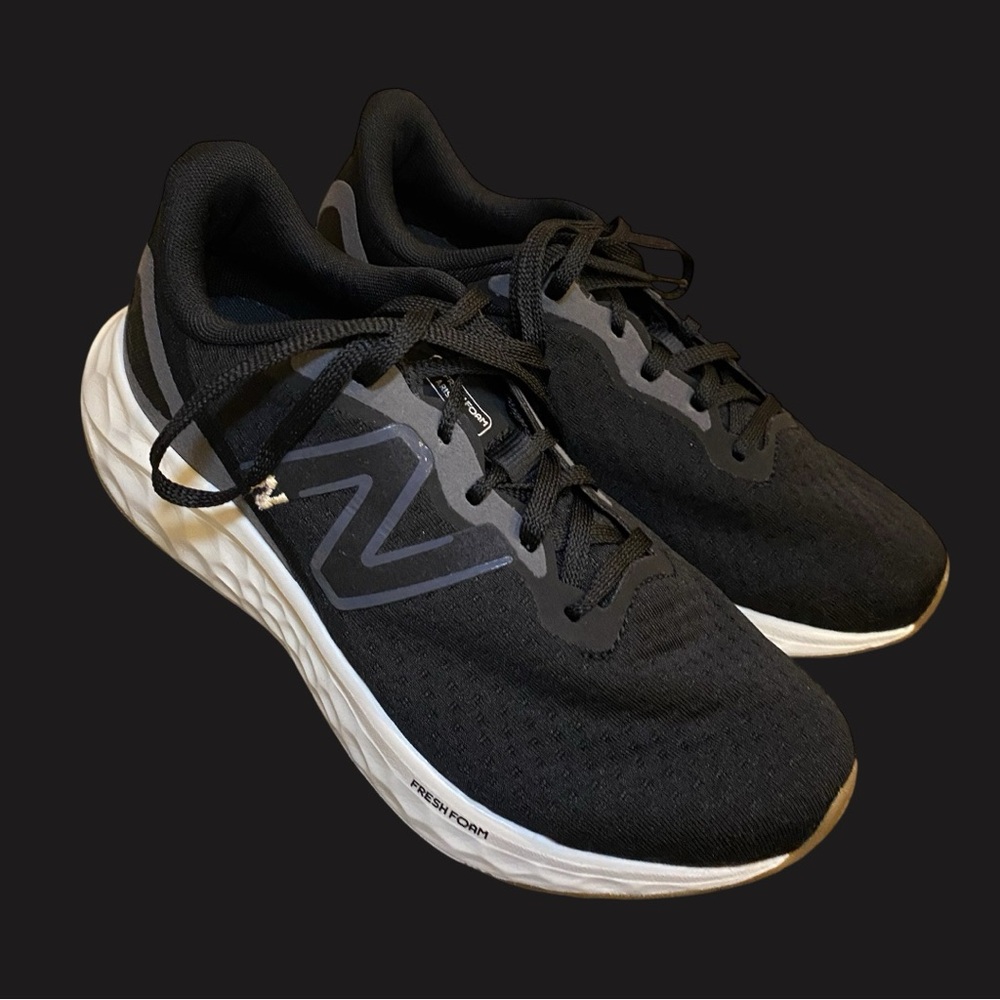 New Balance Black and Gray Athletic Sneakers